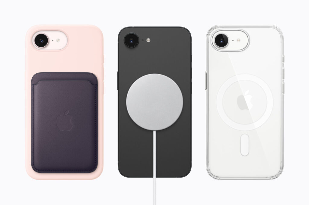 Apple iPhone 17e in black, white and pink color options