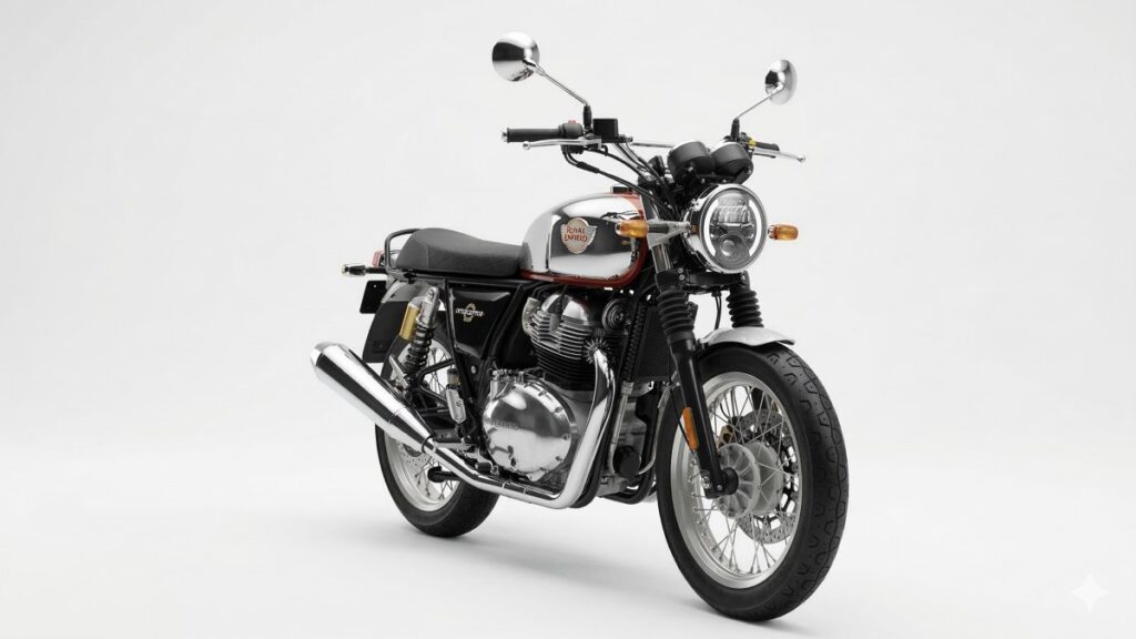 Royal Enfield Interceptor 650 2026 retro design with 648cc twin engine