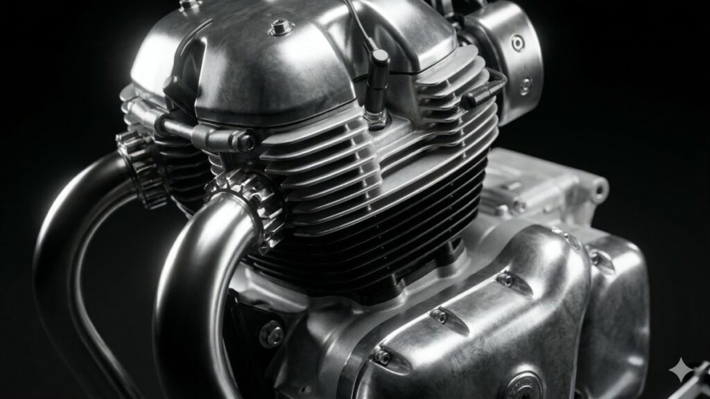 Royal Enfield Interceptor 650 2026 retro design with 648cc twin engine