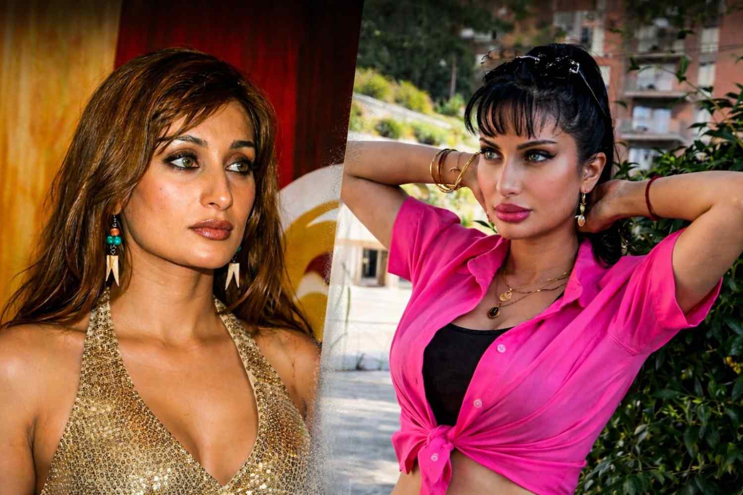 ईरानी-नॉर्वेयन अभिनेत्री नेगार खान, जो “चढ़ती जवानी” रीमिक्स और भारत में वीजा विवाद के कारण चर्चा में रहीं।