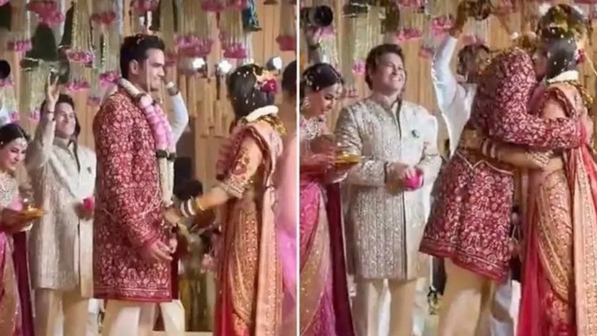 अर्जुन तेंदुलकर और सानिया चंडोक की मुंबई में भव्य शादी