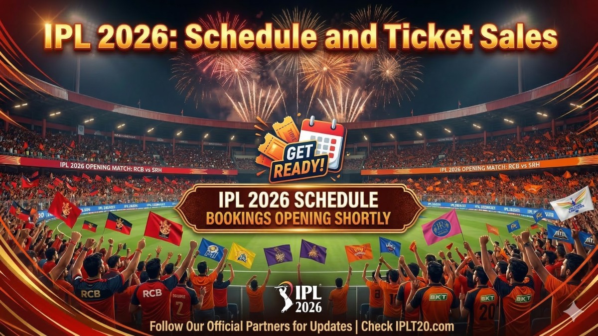 IPL 2026 opening match Royal Challengers Bengaluru vs Sunrisers Hyderabad Ticket Booking Update