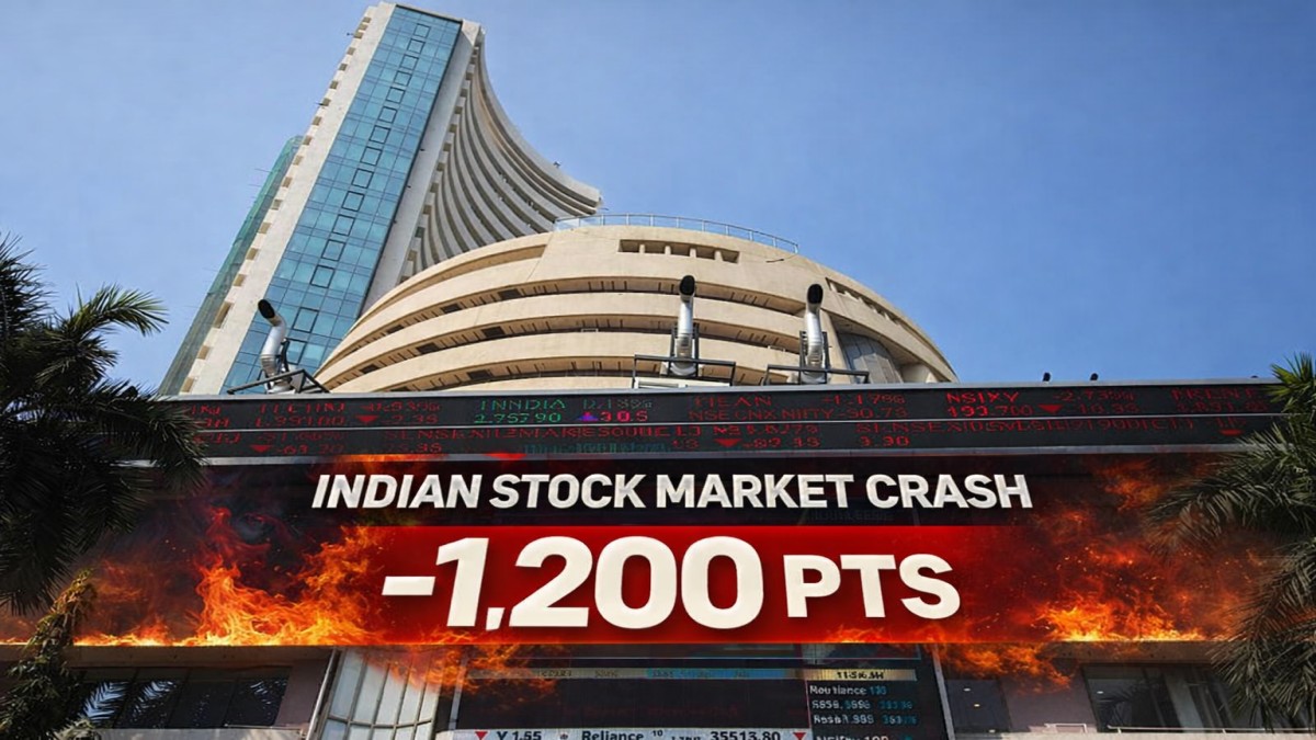 Indian stock market crash