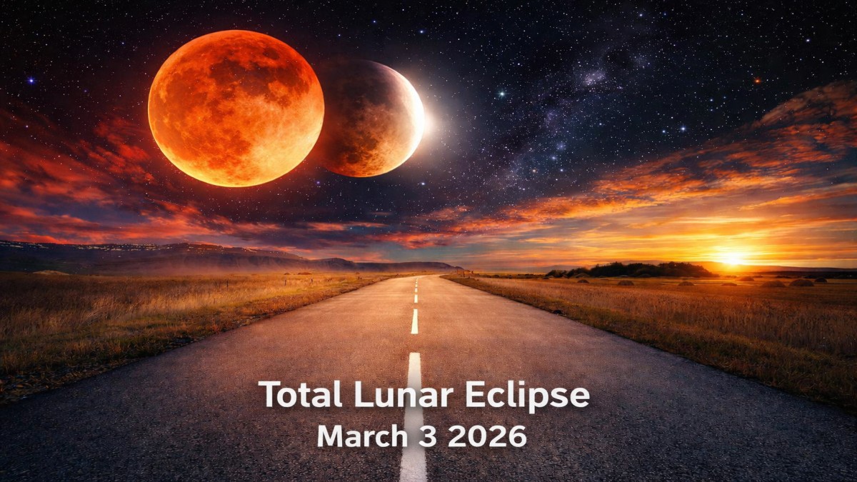 Total Lunar Eclipse March 3 2026 Blood Moon peak at 6:33 AM EST visible in North America Australia and Asia